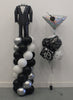 James Bond Tux Balloon Column Martini Birthday Milestone Age Bouquet