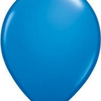 11 inch Qualatex Dark Blue Latex Balloons NOT INFLATED