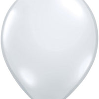 11 inch Qualatex Diamond Clear Latex Balloons NOT INFLATED