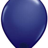 11 inch Qualatex  Navy Latex Balloons NOT INFLATED