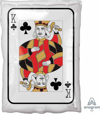 18 inch Casino Playing Card King Ace of Spade Balloon with Helium