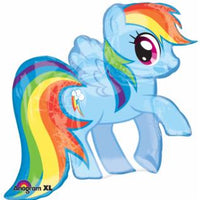 My Little Pony Dash Shape Foil Balloon with Helium and Weight
