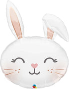 Farm Animals Floppy Eared Bunny Balloon with Helium and Weight