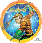18 inch Aquaman Foil Balloon with Helium
