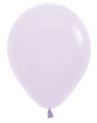 11 inch Sempertex Pastel Matte Lilac Latex Balloons Helium Hi Float