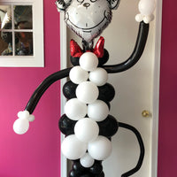 Dr Seuss Cat in the Hat Sculpture Birthday Balloon Column