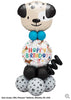 Cute Puppy Dog Party Birthday Balloon Stand Up