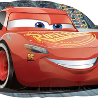 Disney Cars Lighting McQueen Balloon with Helium and Weight