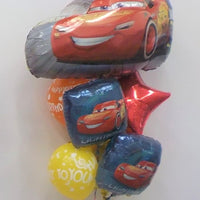 Disney Cars Lighting McQueen Happy Birthday Balloon Bouquet