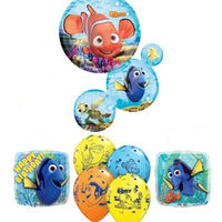 Finding Nemo Dory Squirt Happy Birthday Balloon Bouquet