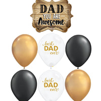 Fathers Day Day You Are Awesome Balloons Bouquet