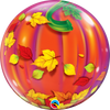 22 inch Halloween Jack O Lantern Pumpkin Bubble Balloons