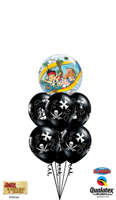 Jake and the Neverland Pirates Bubble Balloons Bouquet