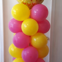 6 Foot Hawaiian Luau Tropical Pineapple Birthday Balloon Column