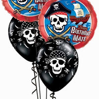 Pirate Birthday Party Balloons Bouquet