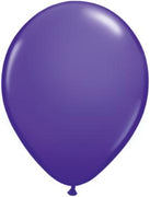 11 inch Purple Violet Helium Balloons with Helium and Hi Float