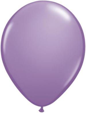 11 inch Qualatex Spring Lilac LatexBalloons with Helium and Hi Float