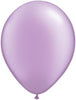 11 inch Qualatex Pearl Lavender Latex Balloons with Helium Hi Float