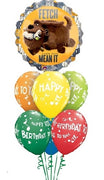 Secret Life of Pets Birthday Balloon Bouquet with Helium and Weight