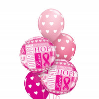Cancer Awareness Hope Balloons Bouquet