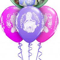 Sofia the First Bubble Balloons Bouquet