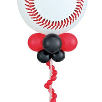 Baseball Bubble Balloon Centerpiece