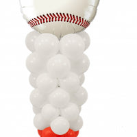 Baseball Bat Balloon Column