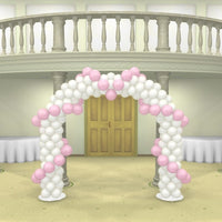 Wedding Swirl Balloon Arch