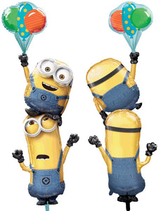 61 inch Minions Multi Stacker Balloons Richmond by Balloon Place