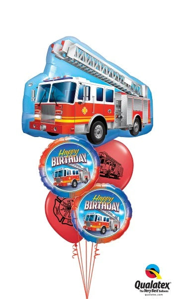 Fire Truck Balloons