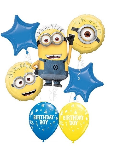 Minions Birthday Balloons Delivery Surrey $35.00 by Balloon Place