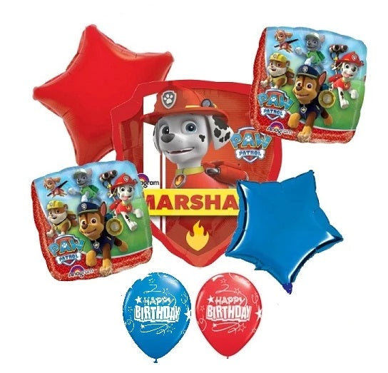 Paw Patrol Balloons Delivery Lulu Island $19.00 By Balloon Place