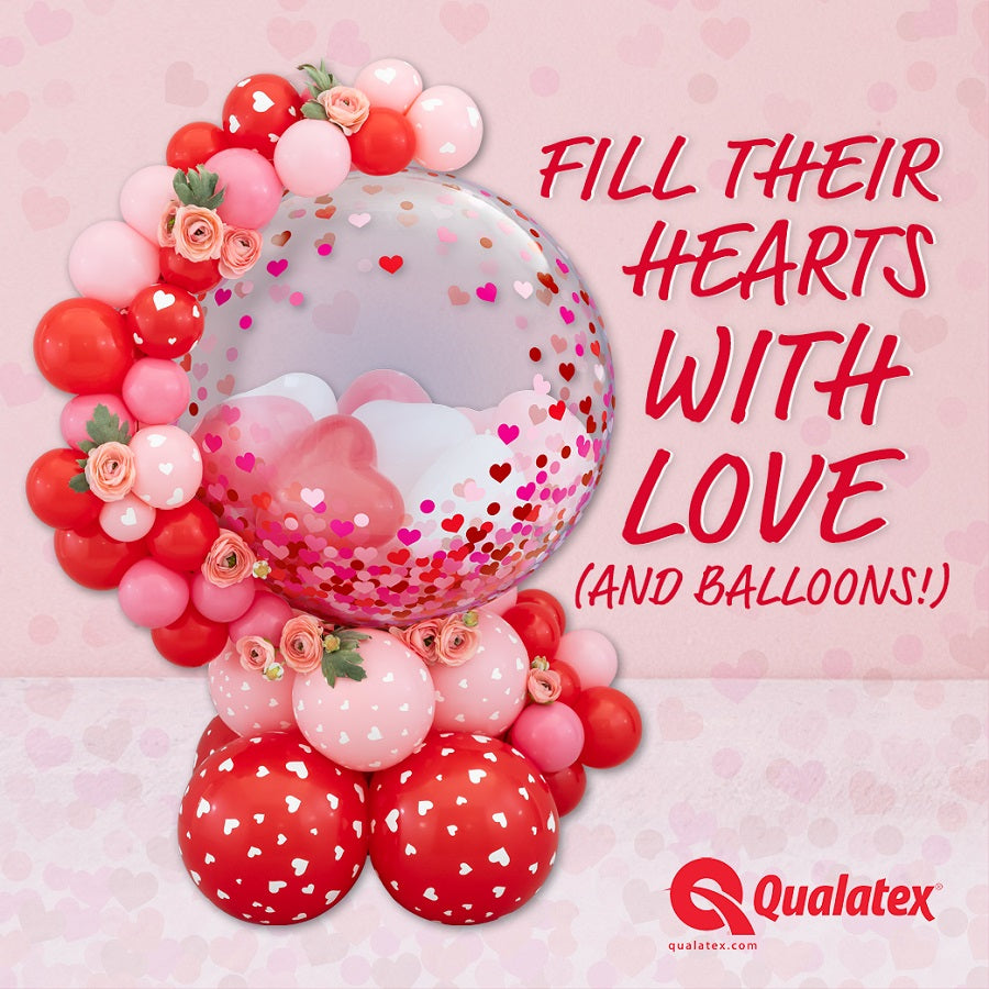 Valentines Day Balloons Delivery South Surrey $45.00 by Balloon Place