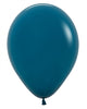 11 inch Sempertex Fashion Deep Teal Latex Balloons Helium and Hi Float