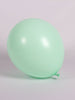 11 inch Sempertex Pastel Matte Green Balloons with Helium and Hi Float