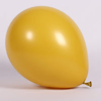 11 inch Sempertex Fashion Mustard Latex Balloons with Helium Hi Float