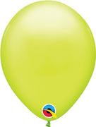 11 inch Chartreuse Balloons with Helium and Hi Float