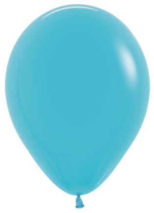 11 inch Sempertex Fashion Caribbean Blue Latex Balloons Helium HiFloat