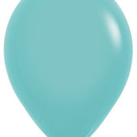 11 inch Sempertex Fashion Aquamarine Latex Balloons Helium Hi Float