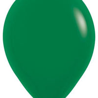 11 inch Sempertex Fashion Forest Green Latex Balloons Helium Hi Float