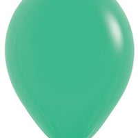 11 inch Sempertex Fashion Green Latex Balloons Helium Hi Float