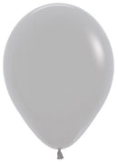 11 inch Sempertex Fashion Gray Latex Balloons with Helium and Hi Float