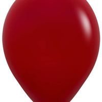 11 inch Sempertex Fashion Imperial Red Latex Balloons Helium Hi Float