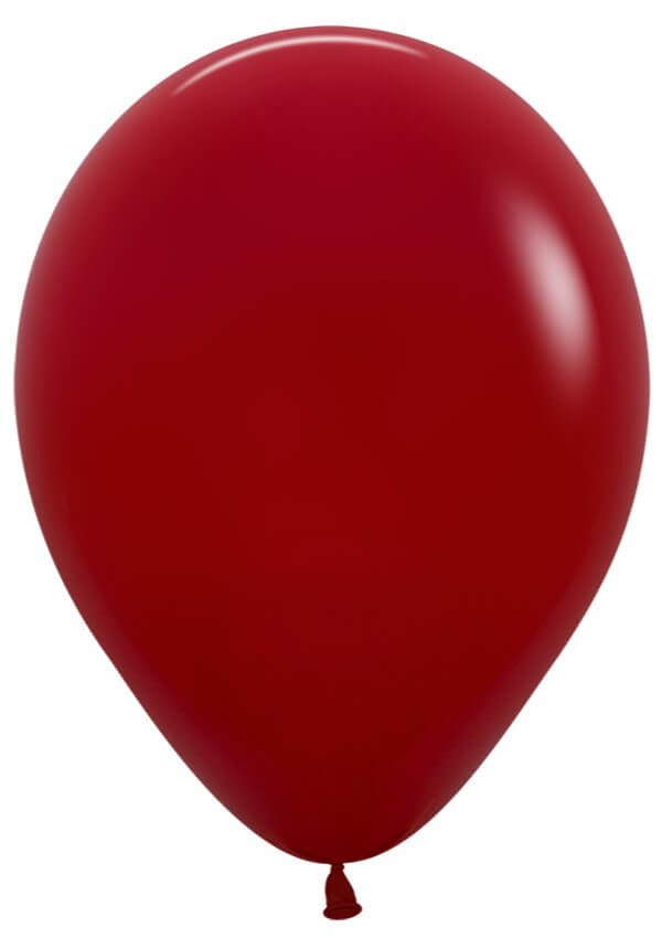 11 inch Sempertex Fashion Imperial Red Latex Balloons Helium Hi Float