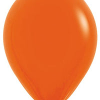 11 inch Sempertex Fashion Orange Latex Balloons with Helium Weight