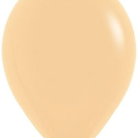 11 inch Sempertex Fashion Peach Blush with Helium and Hi Float