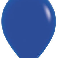 11 inch Sempertex Fashion Royal Blue Latex Balloons Helium Hi Float