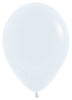 11 inch Sempertex Fashion White Latex Balloons Helium and Hi Float