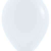 11 inch Sempertex Fashion White Latex Balloons Helium and Hi Float