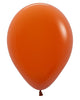 11 inch Sempertex Fashion Sunset Orange Latex Balloons Helium Hi Float